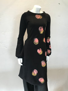Cotton pink dot dress