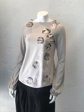 Load image into Gallery viewer, Handprinted long sleeve  sweater